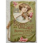Calendario/Calendarietto Barbiere Pubblicitario - Sogno d un Valzer - 1911