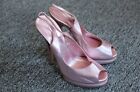Casadei pink leather high heel shoes, 3, DEFECTS!!!! pls see photos!