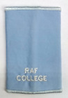 RAF College Azzurro Tinta Unita Mostrina Originale British Army Reale Air Force
