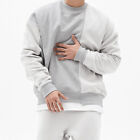 Mens Pullover Sweatshirts Tees Hoodies Gym Fitness Casual Hip Hop Jumper Sweater