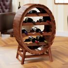 Portabottiglie in legno 12 bottiglie 90x50x30 cm Scaffale per Vino Design a