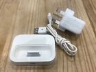 APPLE DOCK GENUINE IPOD DOCKING STATION A1371 ADAPTER USB CABLE LEAD CHARGER