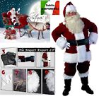 Vestito Costume Babbo Natale Deluxe Cosplay Santa Claus Christmas Suit SANTC03 S