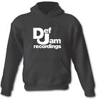 DEF JAM RECORDINGS Hip Hop Rap Urban Heavy Cotton Hoodie Sizes from Small to XXL