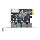 4 Port PCI-E to USB 3.0 HUB PCI Express Expansion Card Adapter 5 Gbps Speed