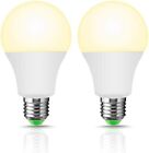 E27 LED Smart Bulb 8W, Warm White 2700K, 50W WiFi Google Alexa Light Bulb 2 Pack