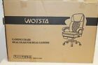 Wotsta Gaming Chair Stuhl Schwarz Bürostuhl 150kg belastbarkeit Neu MwSt