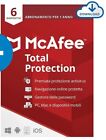 McAfee Total Protection 2022 Abbonamento per 6 dispositivi PC/MAC