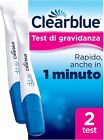 2 x Test di gravidanza digitale ClearBlue con indicatore delle settimane