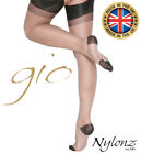 GIO RHT Stockings / Nylons PEWTER FULL CONTRAST from NYLONZ