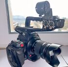 Canon c100 mark II + Canon EF-S 18-135 IS STM