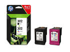 HP 302 Black & Colour Ink Cartridge Combo Pack For ENVY 4527 Printer 03/2024