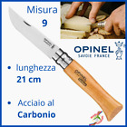 Coltello coltellino Opinel 9 vintage tascabile pieghevole da funghi multiuso per