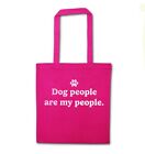 dog people are my people , tote bag dog puppy animals paw canine kennel  7253