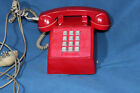 Telefono Vintage Anni 80 con Tastiera - Colore Rosso Rubino
