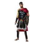 Costume Gladiatore romano vestito soldato completo da adulti abito uomo tunica