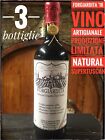 3 Merlot di Forgiardita 2018 Vino Rosso Artigianale Toscano Supertuscan Naturale