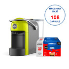 Lavazza A Modo Mio Jolie Lime Macchina Caffè + 108 Caps Crema e Gusto Incluse