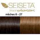Hair Extension Biadesive Tape in Confezione 6 Fasce da 4 cm capelli veri SEISETA