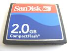 2GB Compact Flash Card ( 2 GB CF Karte ) SanDisk gebraucht