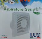 Lux Aspiratore Automatico aria bagno 15W incasso muro 150 mm Made Italy
