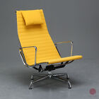 Vitra Eames Aluminium chair EA 124 Lounge Sessel Gelb Hopsak drehbar TOP Zustand
