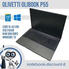 Olivetti Olibook P55 Core i5-4310M Ram 8gb SSD 240gb Win10 Notebook 15,6" PC