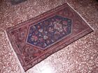 RARO tappeto 118x67 persiano malayer antico 1890. e, caucasici passatoie kilim