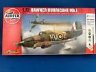 Airfix Hawker Hurricane mk 1 including brush, paints & glue, 1/72 plastic kit