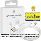Cavo DATI USB Lightning ORIGINALE 2 METRI Per iPhone 7 8 11 12 13 13 PRO