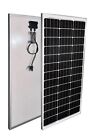 Pannello Solare Fotovoltaico 100W 12vMonocristallino Efficienza Camper Casa 1 KW