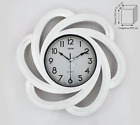 Orologio da Parete Vintage grande Shabby Chic bianco 51x51x5.8 cm Siro Time