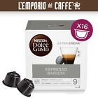 32 Capsule Caffe Nescafe Dolce Gusto Espresso Barista Extra Crema 100% Originale