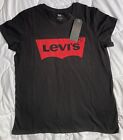 Levi s t-shirt Black Red logo The Perfect Tee Women s - Size Large - NEW