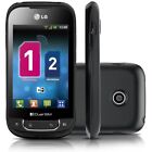 LG Optimus Net Dual Unlocked 3.2" Inch Black 3G Dual Sim 3MP Very Good Condition