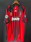 AC Milan 2007/2008 Home match worn issue player shirt Kaka