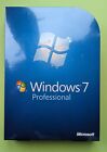 Microsoft Windows 7 Professional - Full Edition (PC) Boxed 32 & 64bit SEALED NEW