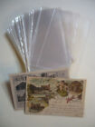 SAFE 100 Tasche buste di protezione trasparenti per vecchie cartoline
