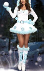 Vestito Donna Costume Babbo Natale Cosplay Hostess Christmas dresses HOS042 P