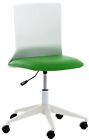 Poltrona sedia ufficio girevole regolabile HLO-CP18 plastica ecopelle verde
