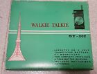 Walkie Talkie Transceiver 5 Tower 202 5T CB 1 canale giappone ricetrasmettitori