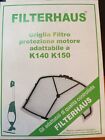 Griglia Filtro Protezione Motore Compatibile aspirapolvere Folletto VK 140/150