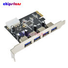 4 Port PCI-E to USB 3.0 HUB PCI Express Expansion Card Adapter 5 Gbps Speed NEW
