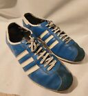 Original Adidas Rekord UK 8 Shoes Trainers Blue Weller Vintage Rare 60s 70s
