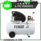 Compressore ad aria 50 litri Foxcot FL50 8 bar 2,0 Hp
