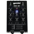 GEMINI MM1 BT COMPACT MIXER A 2 CANALI con Bluetooth per DJ PUB CLUB KARAOKE new
