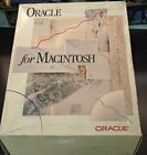 Oracle For Macintosh SQL Database Apple 1988 Scatolo Completo