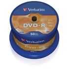 VERBATIM DVD-R AZO 4.7GB 16X MATT SILVER SURFACE PACK DA 50