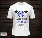 T-shirt Uomo /Donna Maglietta  SCUDETTO INTER /CAMPIONI D ITALIA 2024 inter5