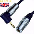 OFC 3.5mm Jack Extension Cable AUX Stereo Right Angle High Definition 50cm - 5m